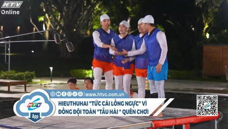 Xem Show CLIP HÀI HIEUTHUHAI "tức cái lồng ngực" vì đồng đội tấu hài quên chơi HD Online.